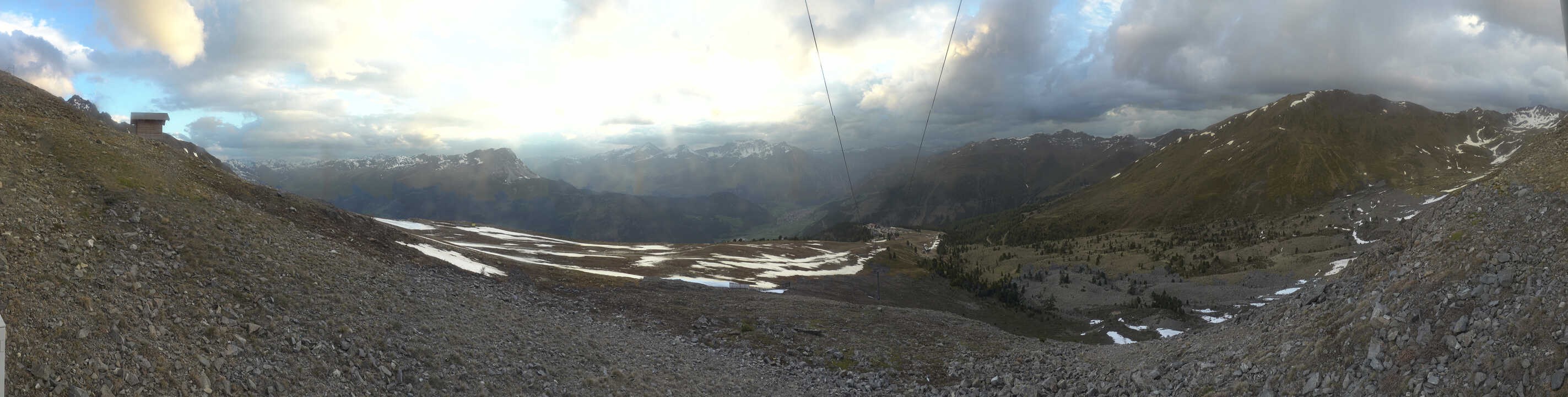 Archiv Foto Webcam Zirmbahn Nauders