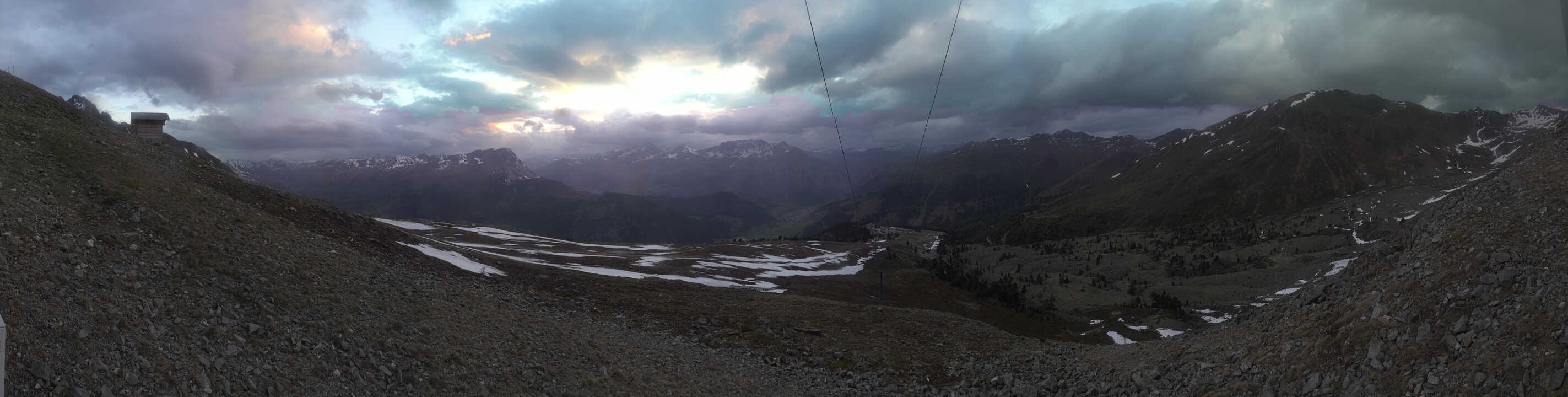 Archiv Foto Webcam Zirmbahn Nauders