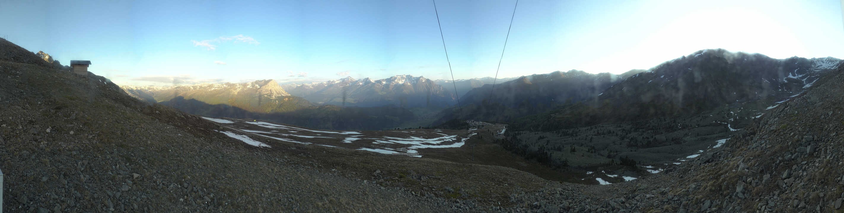 Archiv Foto Webcam Zirmbahn Nauders