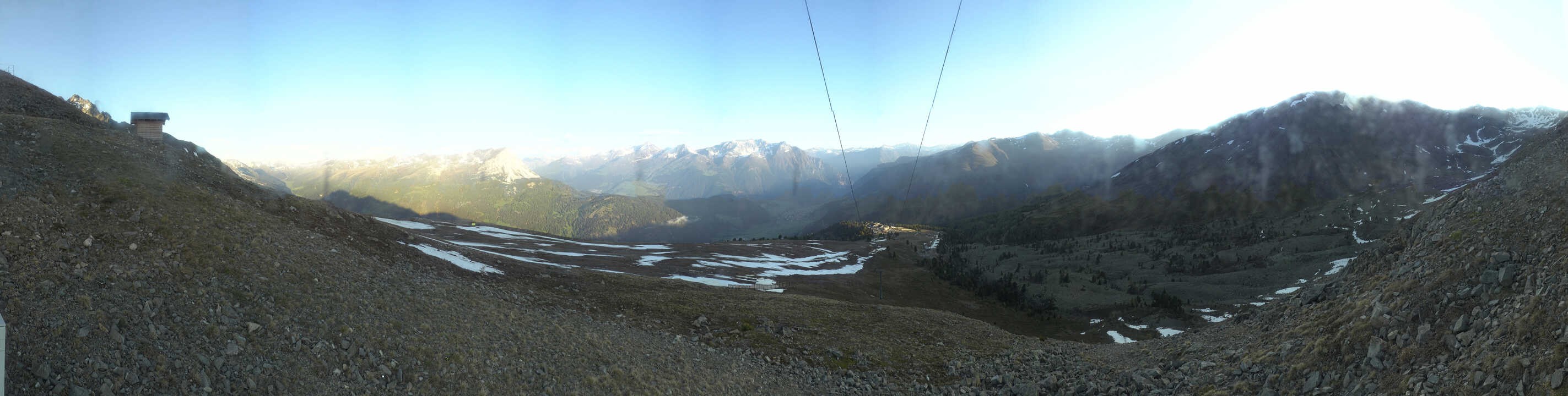 Archiv Foto Webcam Zirmbahn Nauders