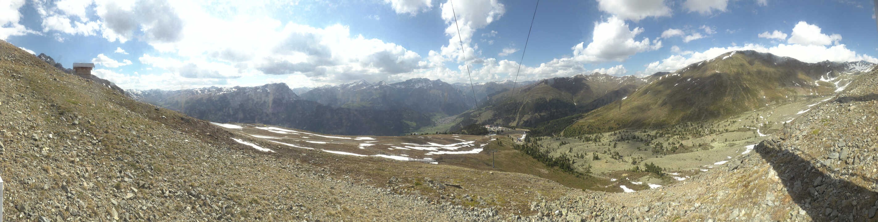 Archiv Foto Webcam Zirmbahn Nauders
