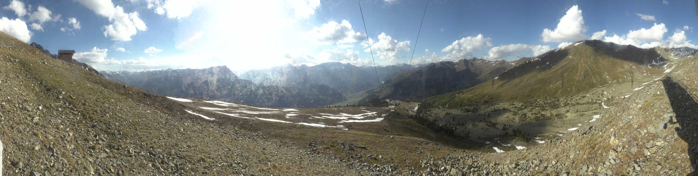 Archiv Foto Webcam Zirmbahn Nauders