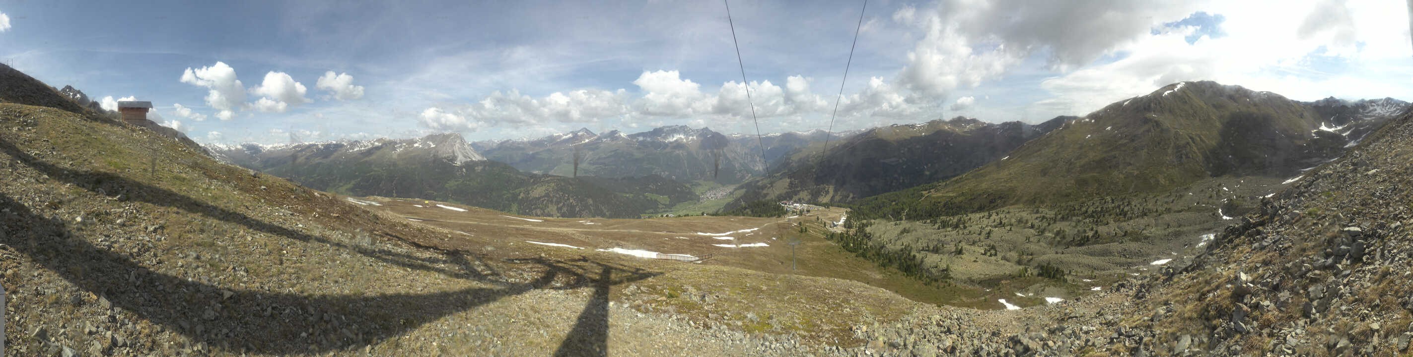 Archiv Foto Webcam Zirmbahn Nauders