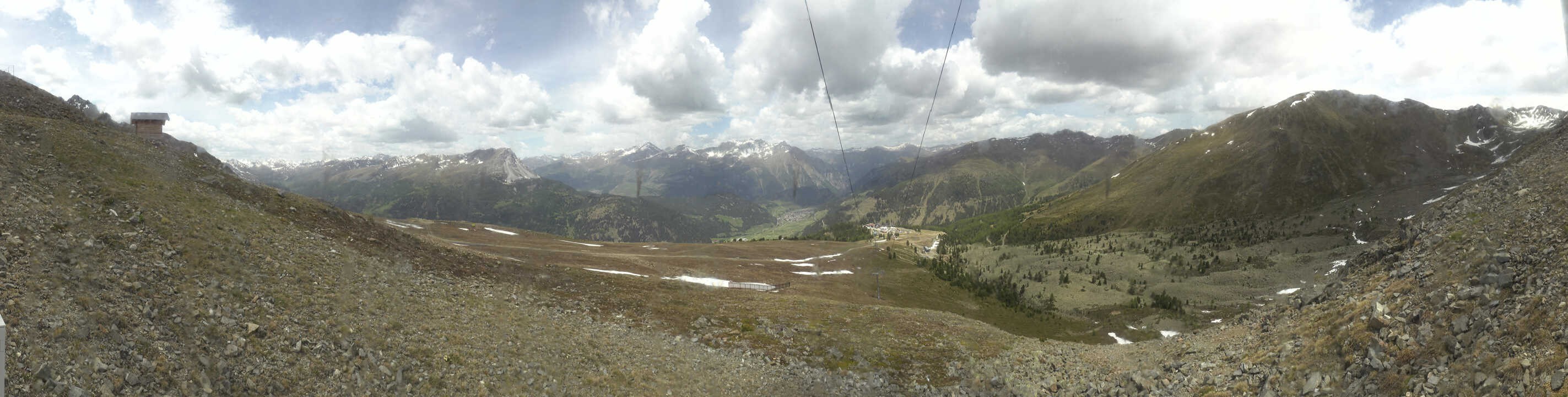 Archiv Foto Webcam Zirmbahn Nauders