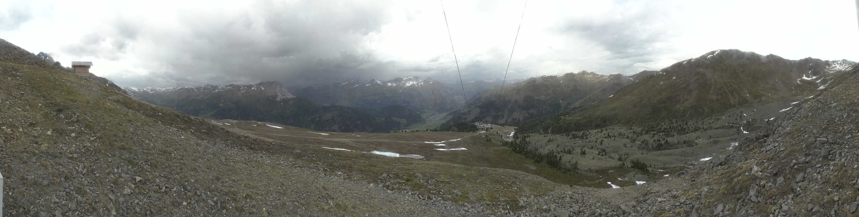 Archiv Foto Webcam Zirmbahn Nauders
