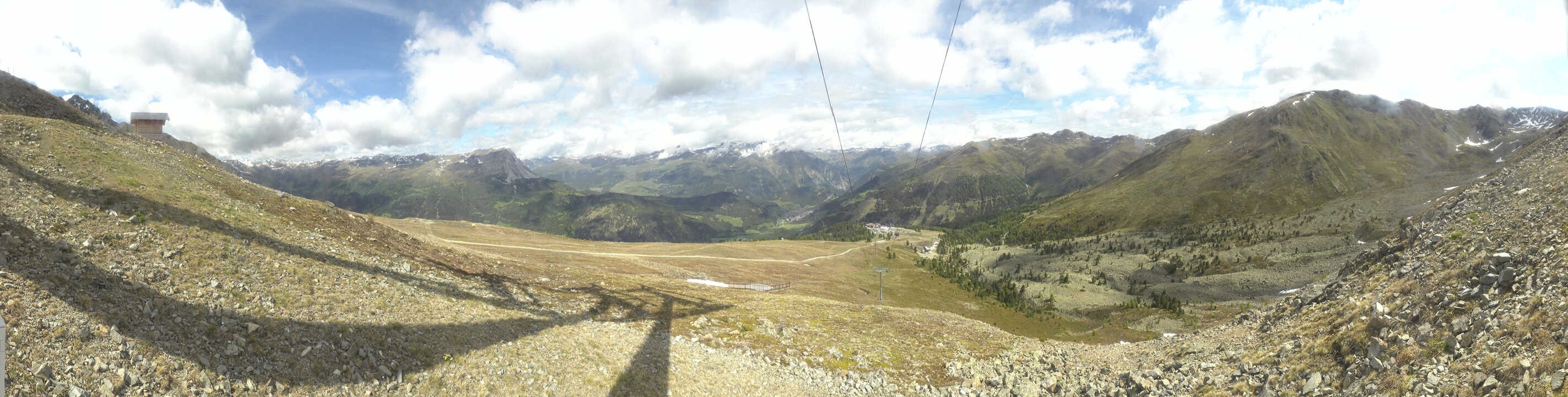 Archived image Webcam Zirmbahn Nauders