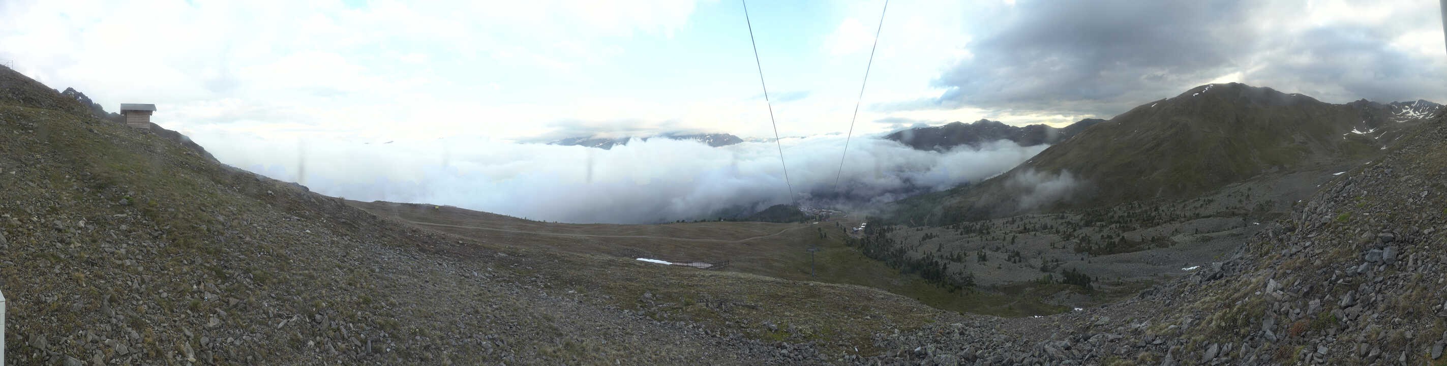 Archiv Foto Webcam Zirmbahn Nauders