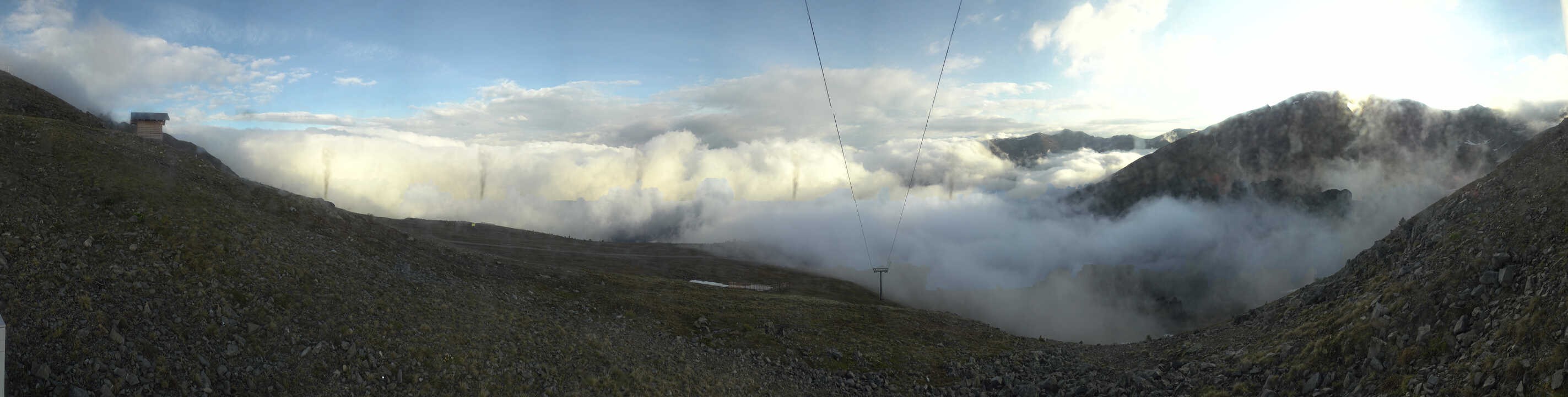 Archiv Foto Webcam Zirmbahn Nauders