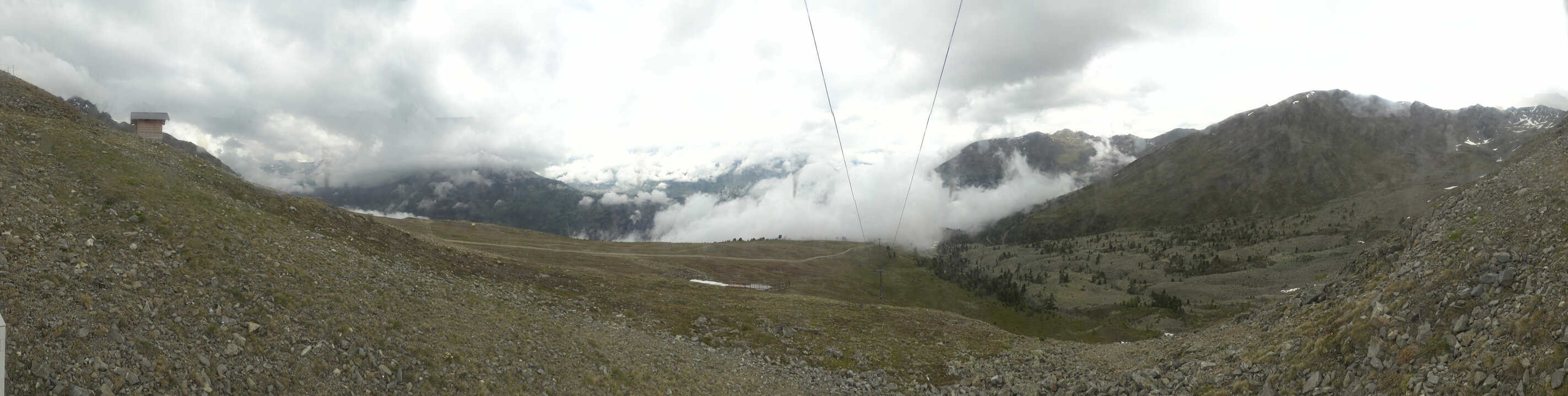 Archiv Foto Webcam Zirmbahn Nauders