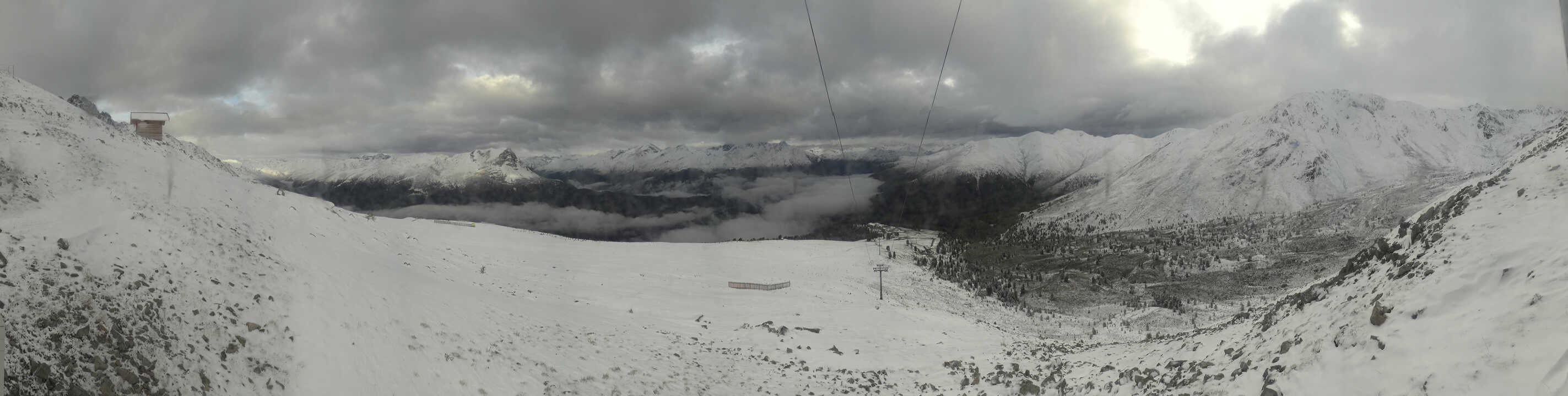 Archiv Foto Webcam Zirmbahn Nauders