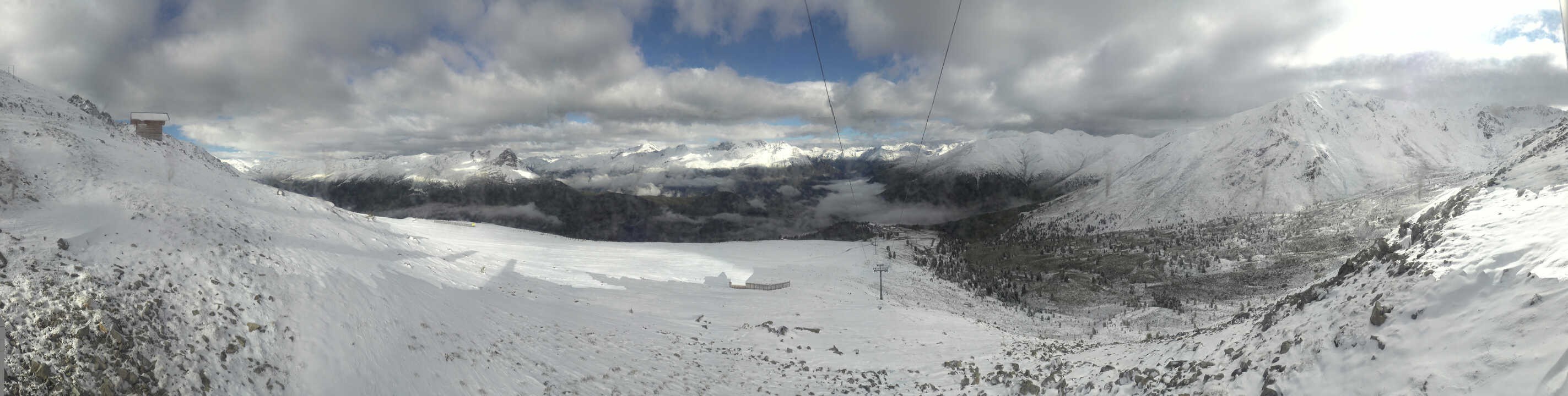 Archiv Foto Webcam Zirmbahn Nauders