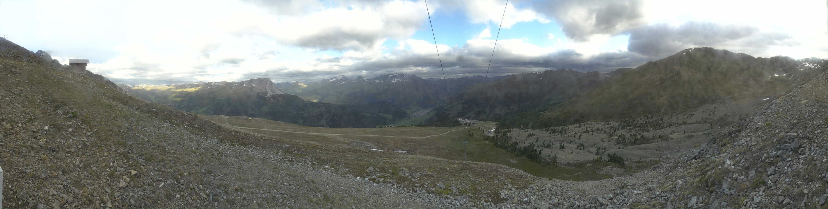 Archiv Foto Webcam Zirmbahn Nauders