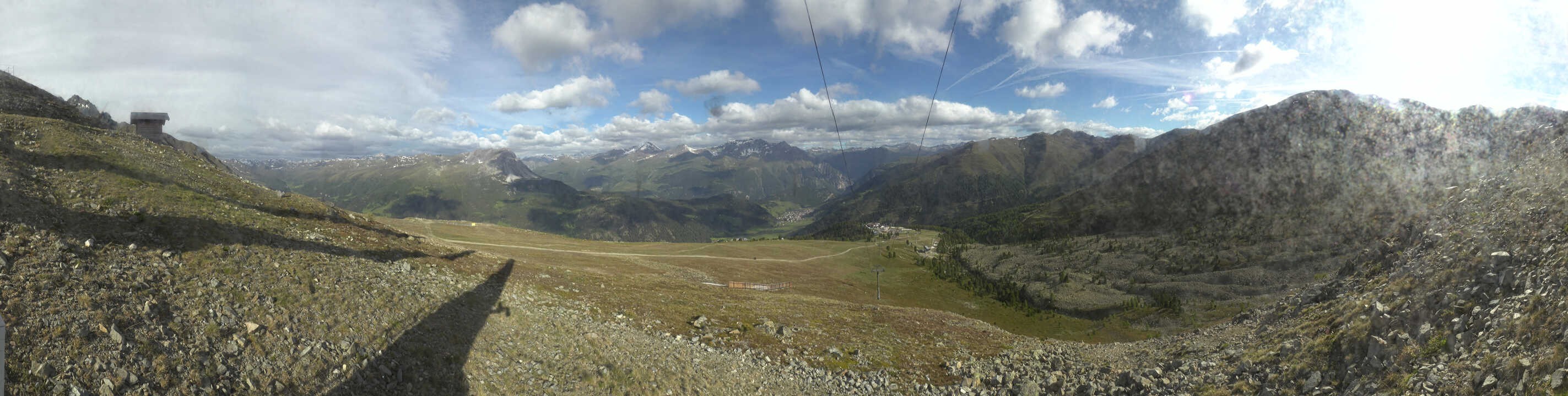 Archiv Foto Webcam Zirmbahn Nauders