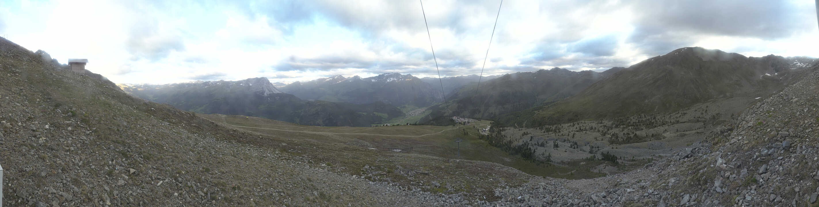 Archiv Foto Webcam Zirmbahn Nauders