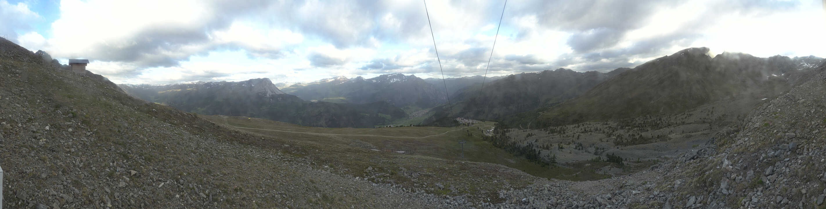 Archiv Foto Webcam Zirmbahn Nauders