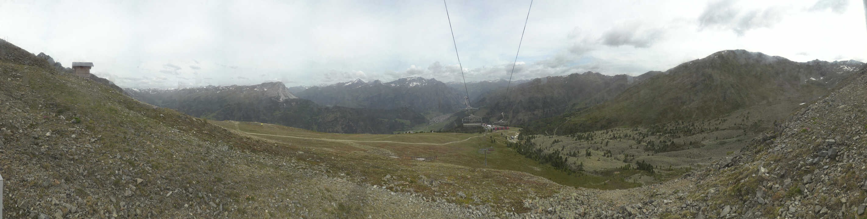 Archiv Foto Webcam Zirmbahn Nauders