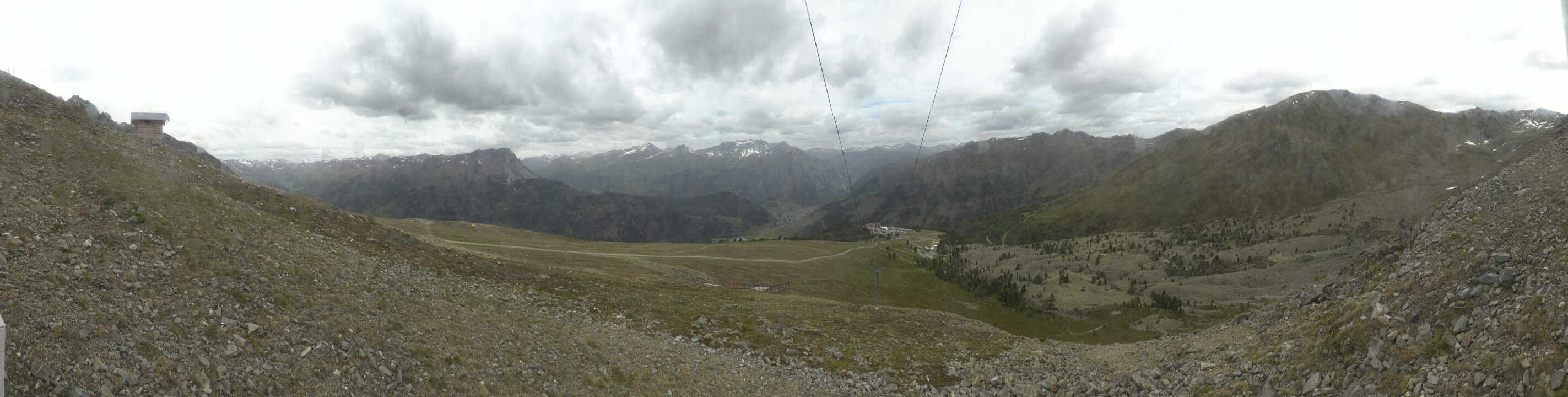 Archiv Foto Webcam Zirmbahn Nauders