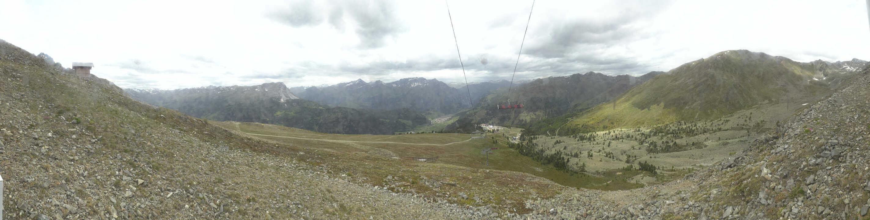 Archiv Foto Webcam Zirmbahn Nauders