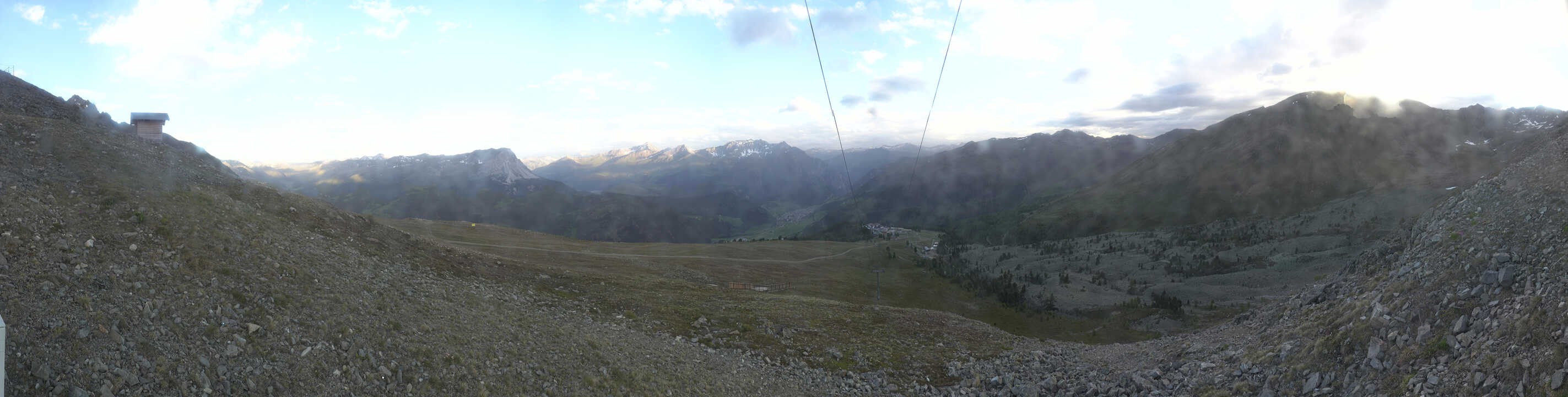 Archiv Foto Webcam Zirmbahn Nauders