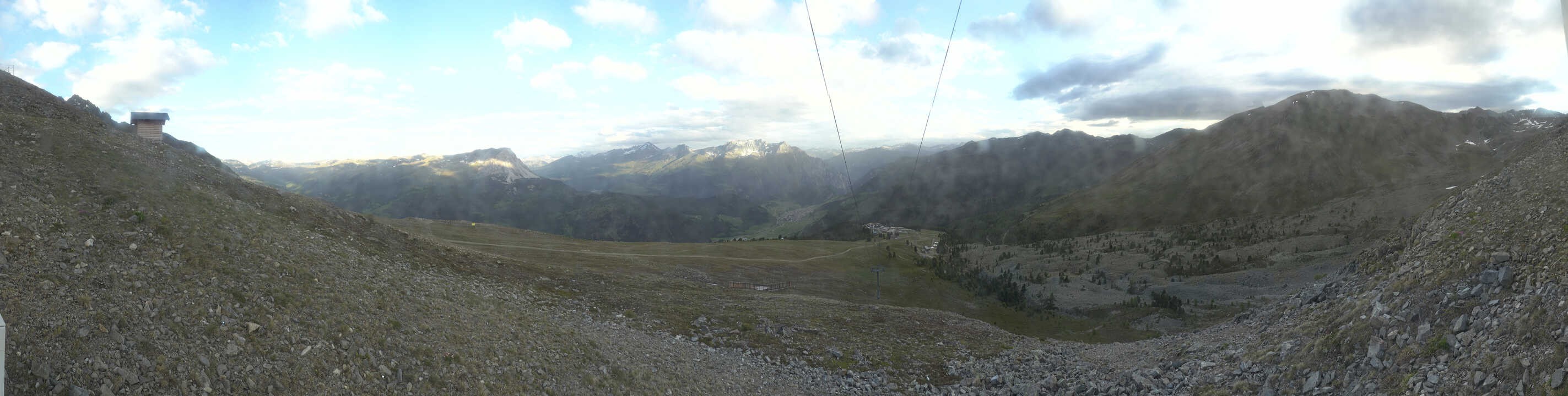 Archiv Foto Webcam Zirmbahn Nauders
