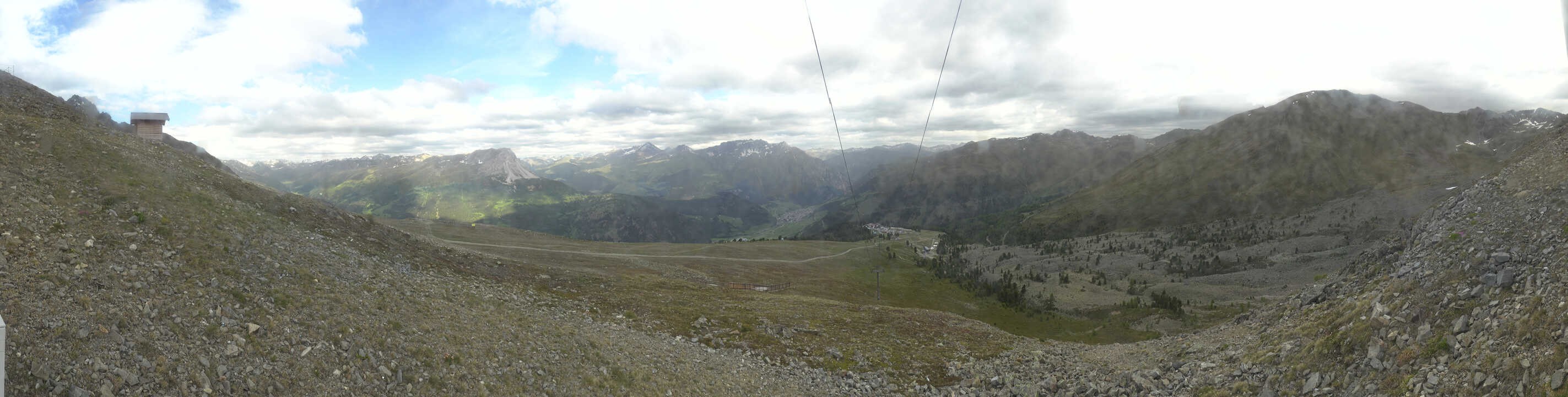 Archiv Foto Webcam Zirmbahn Nauders