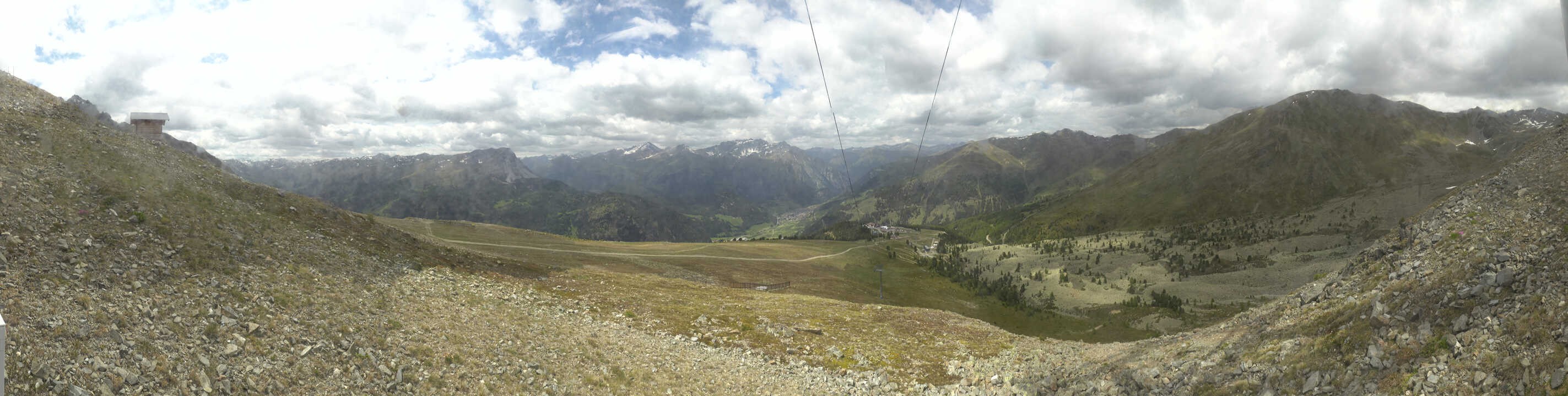 Archiv Foto Webcam Zirmbahn Nauders