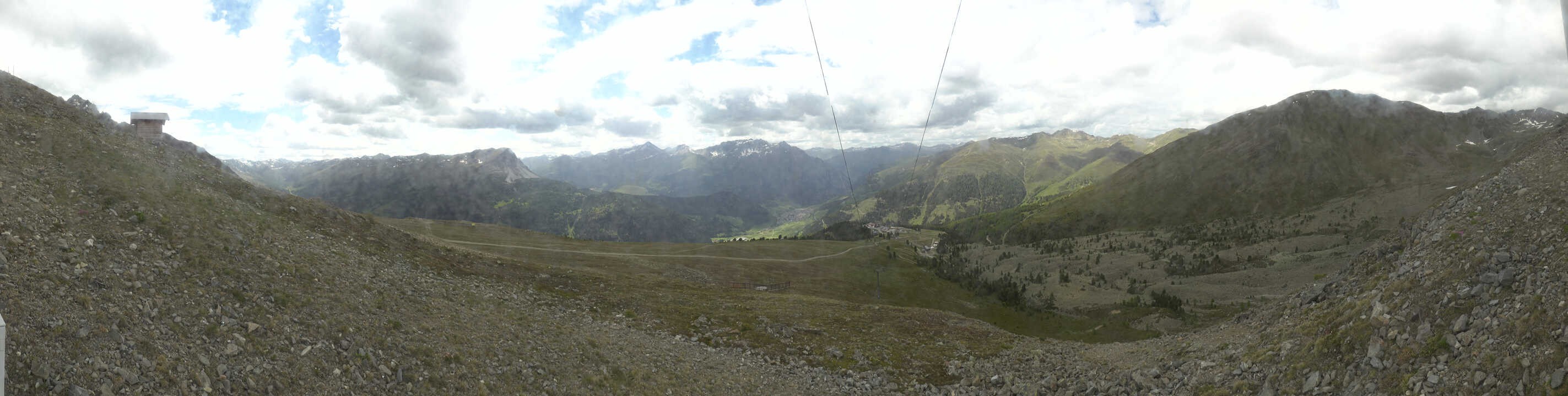 Archiv Foto Webcam Zirmbahn Nauders