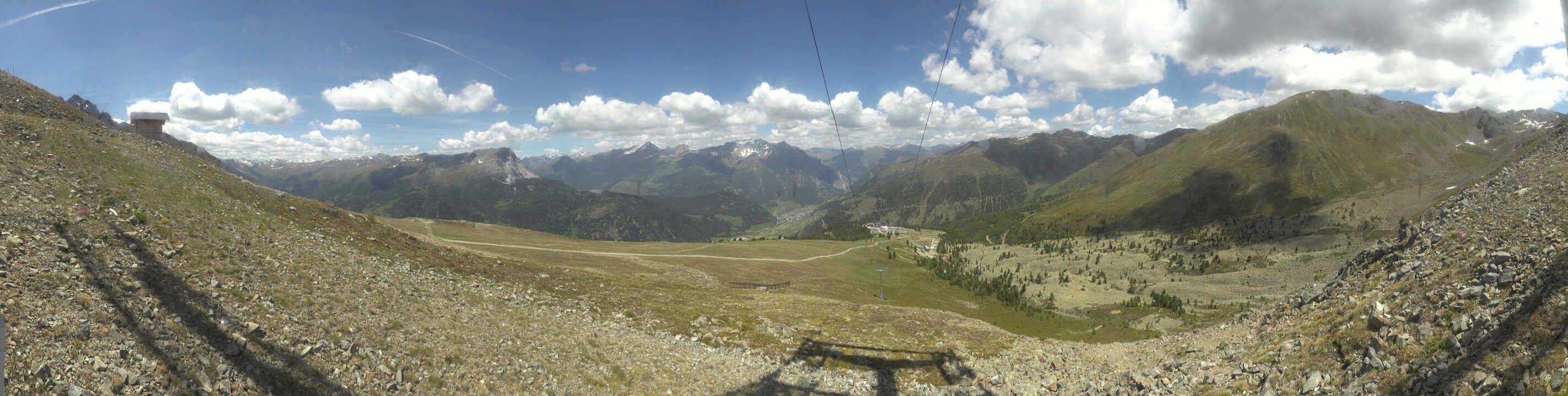 Archiv Foto Webcam Zirmbahn Nauders