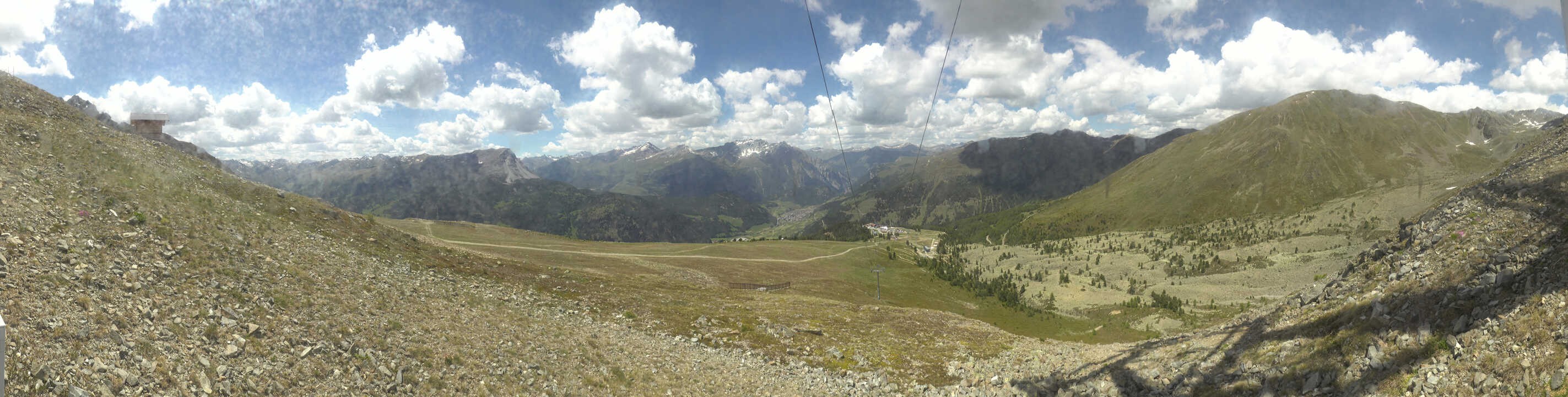 Archiv Foto Webcam Zirmbahn Nauders