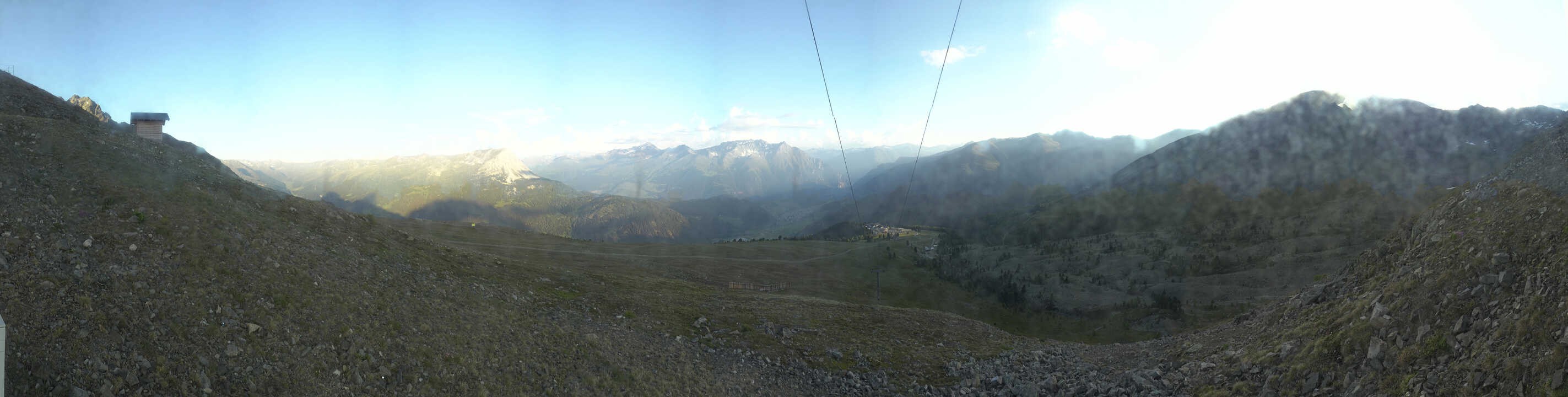 Archiv Foto Webcam Zirmbahn Nauders