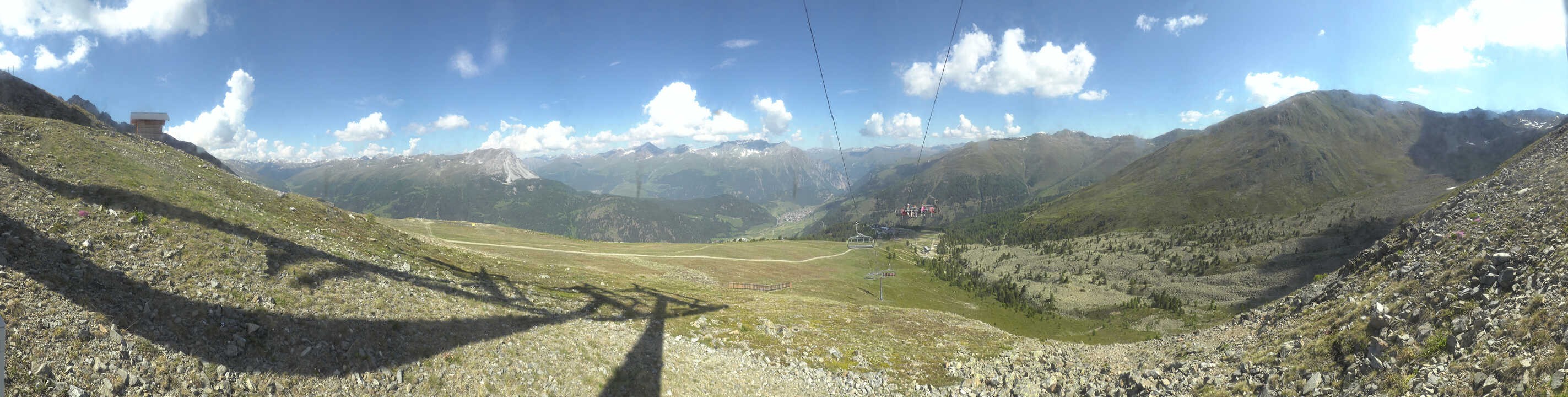 Archiv Foto Webcam Zirmbahn Nauders