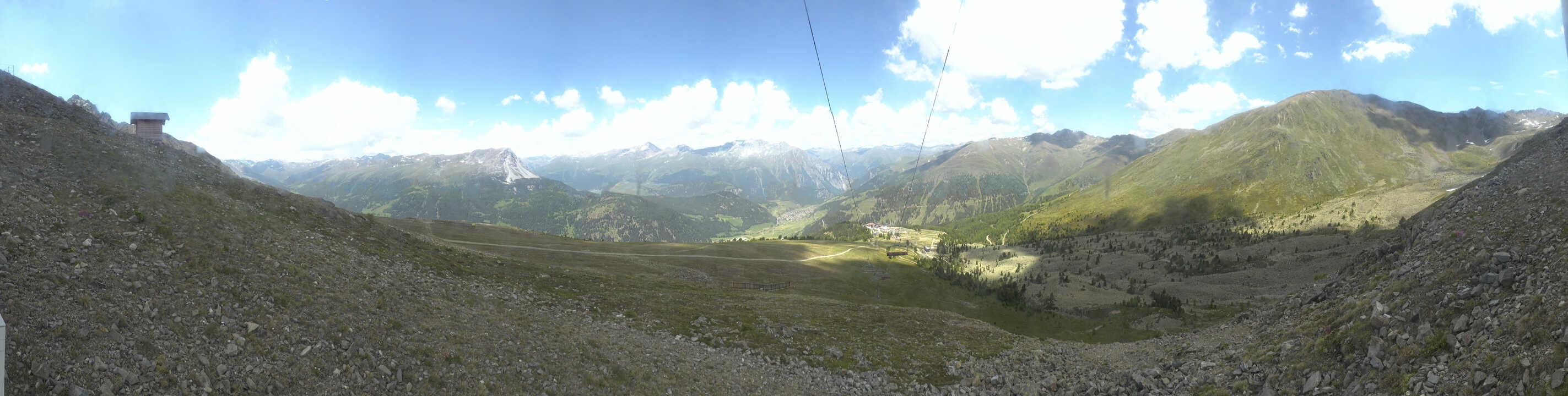 Archiv Foto Webcam Zirmbahn Nauders