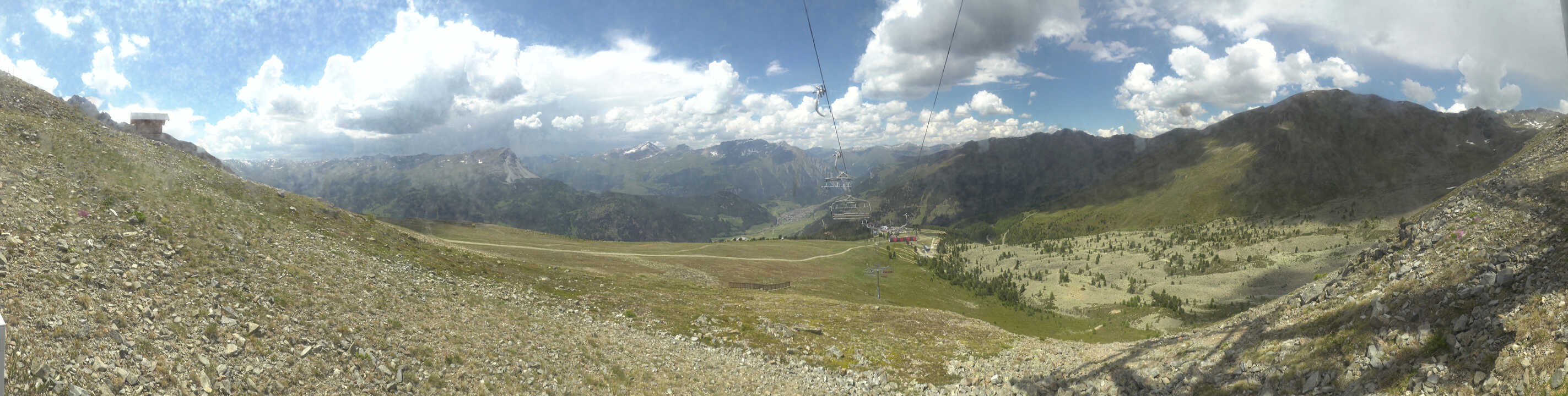Archiv Foto Webcam Zirmbahn Nauders