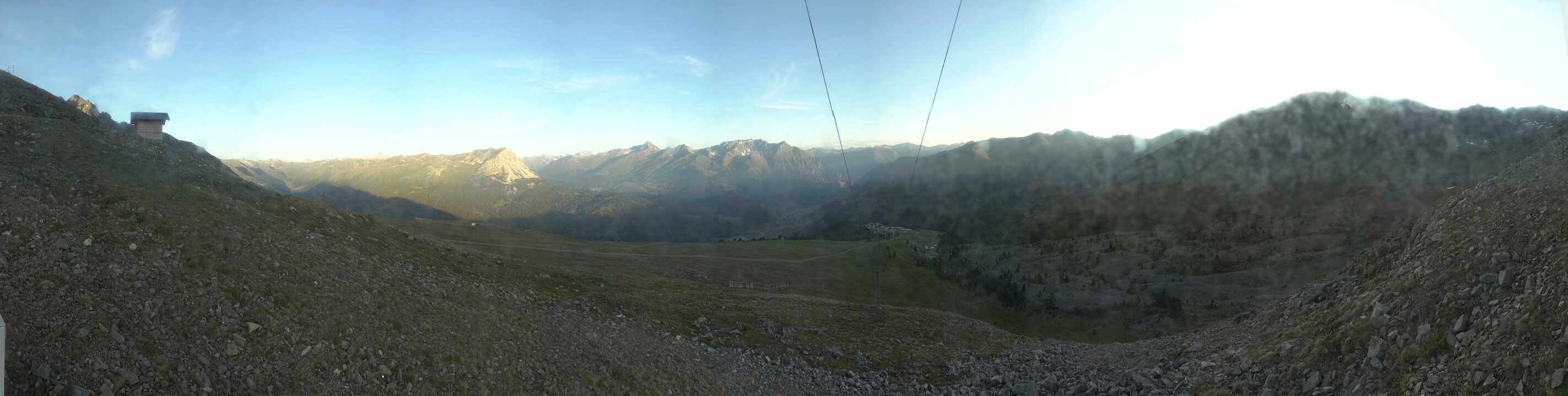 Archiv Foto Webcam Zirmbahn Nauders