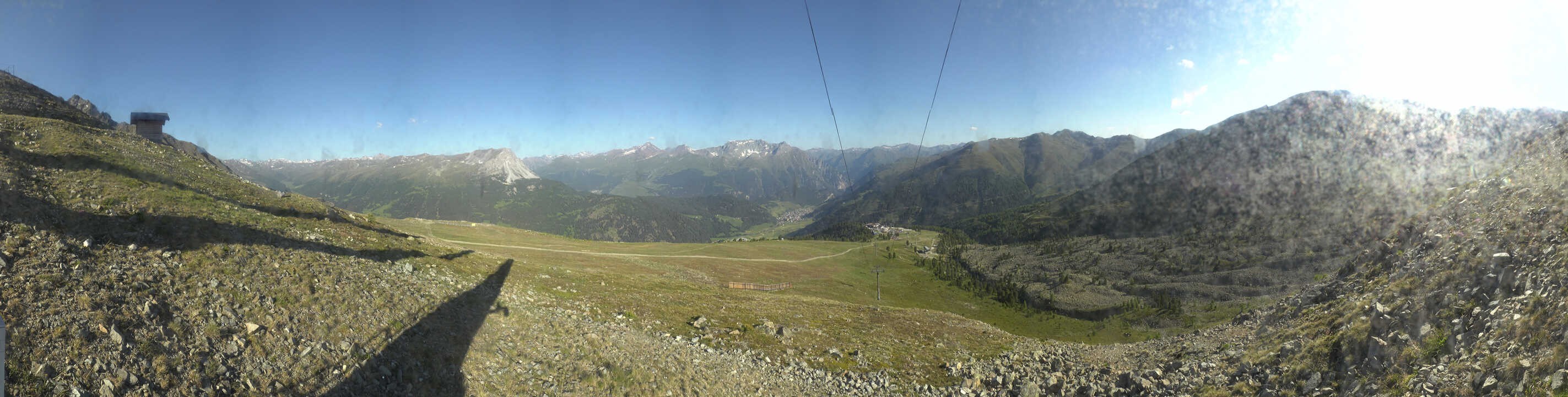 Archiv Foto Webcam Zirmbahn Nauders