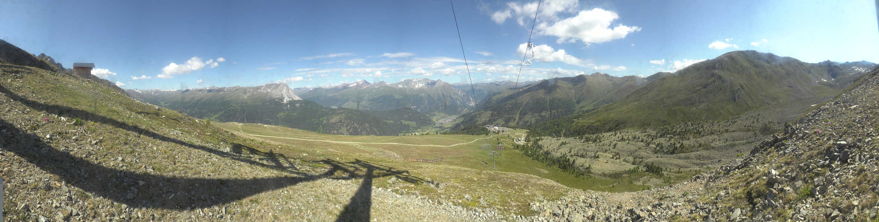 Archiv Foto Webcam Zirmbahn Nauders