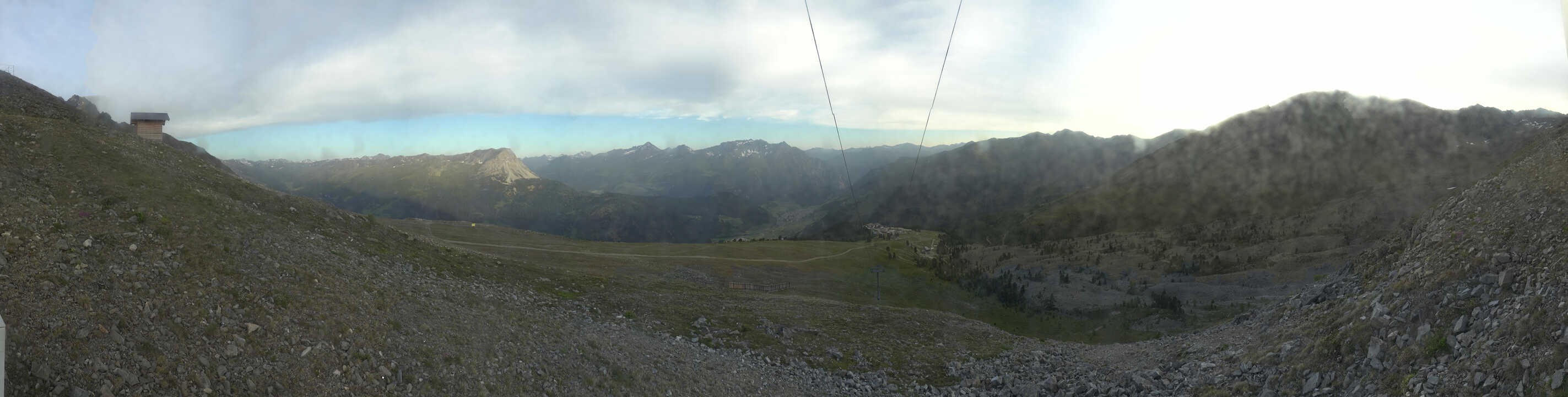 Archiv Foto Webcam Zirmbahn Nauders