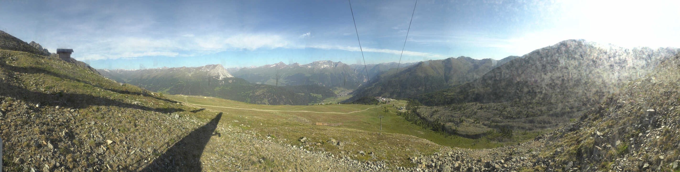 Archiv Foto Webcam Zirmbahn Nauders