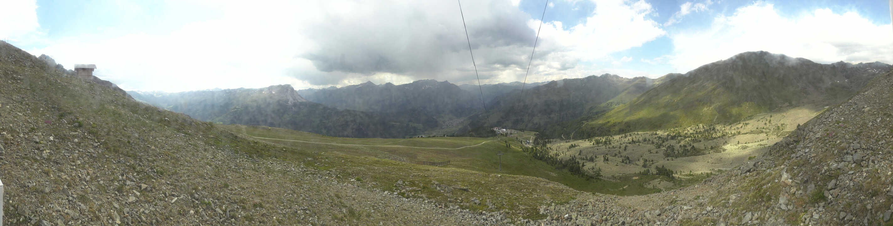 Archiv Foto Webcam Zirmbahn Nauders