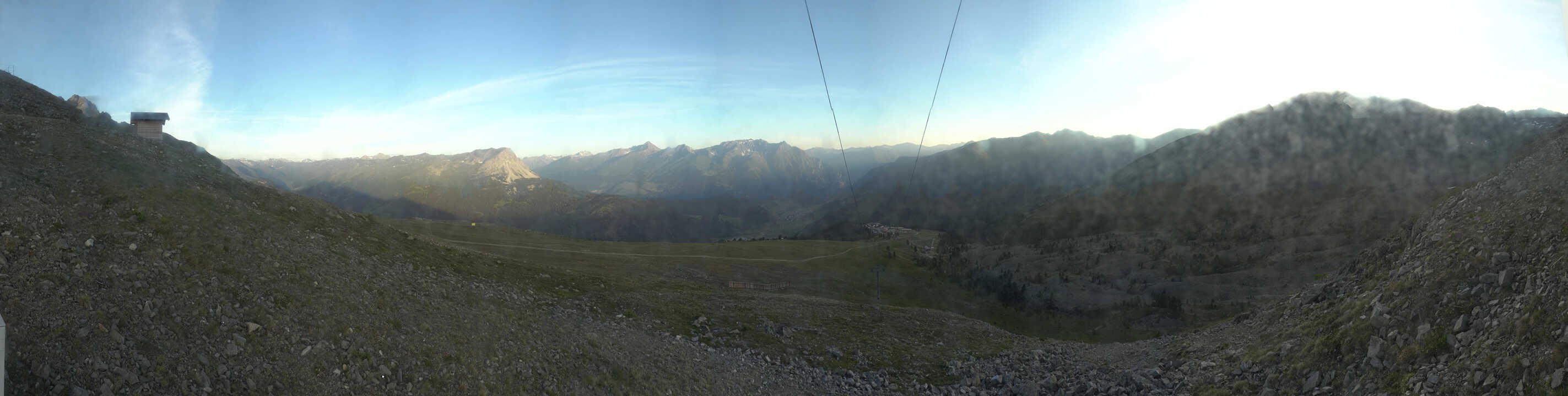 Archiv Foto Webcam Zirmbahn Nauders