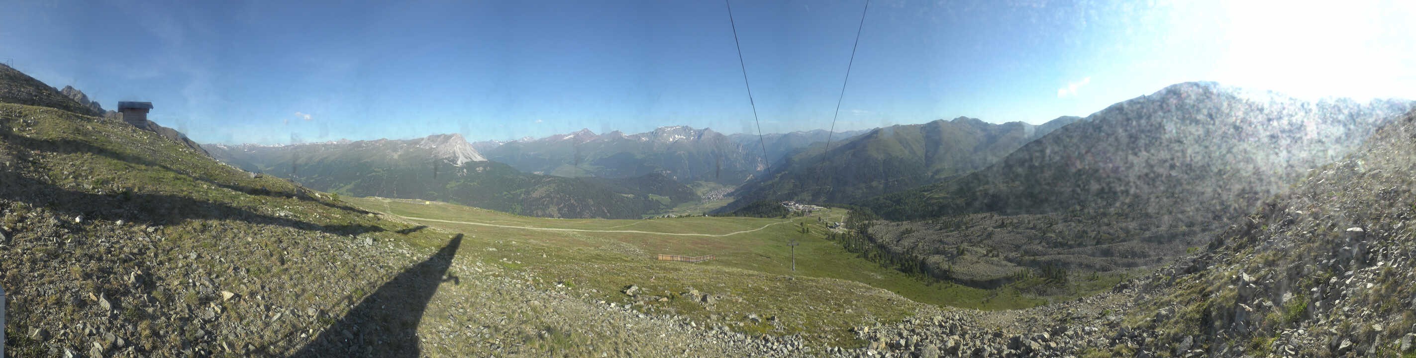 Archiv Foto Webcam Zirmbahn Nauders