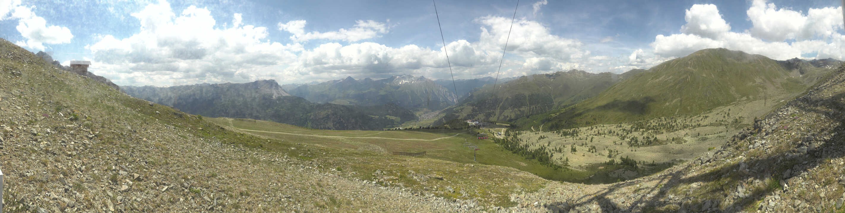 Archiv Foto Webcam Zirmbahn Nauders