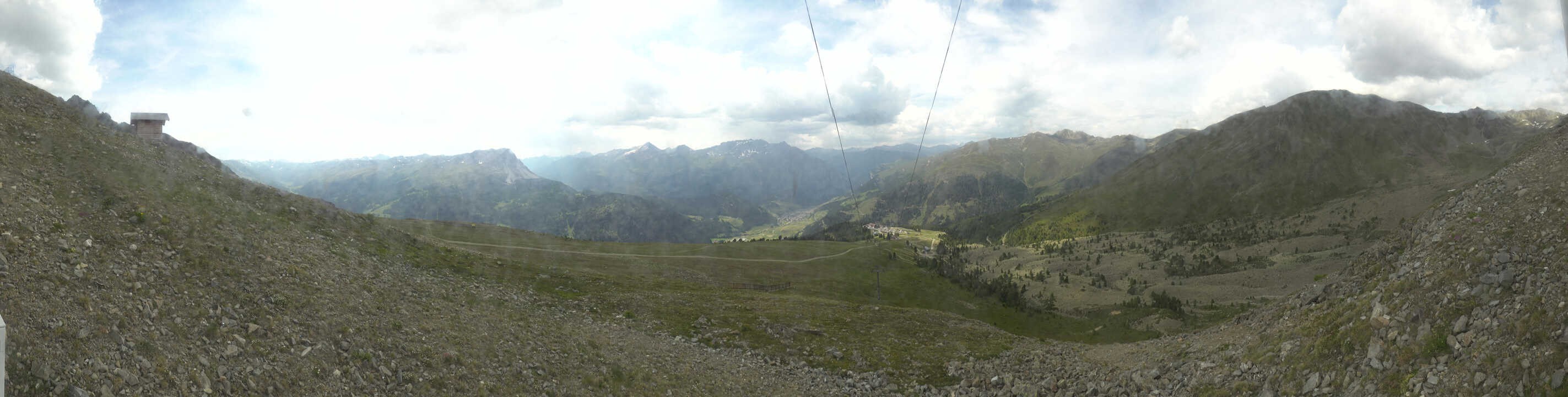 Archiv Foto Webcam Zirmbahn Nauders