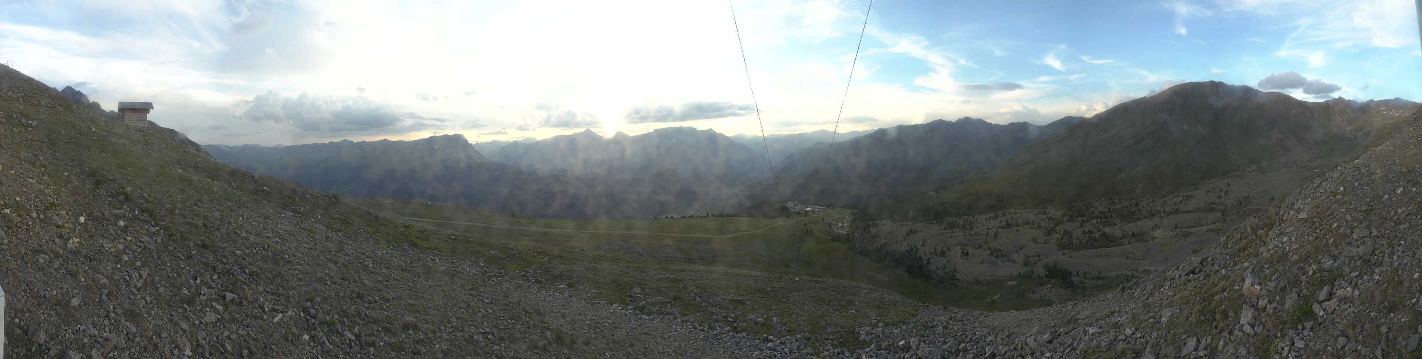 Archiv Foto Webcam Zirmbahn Nauders