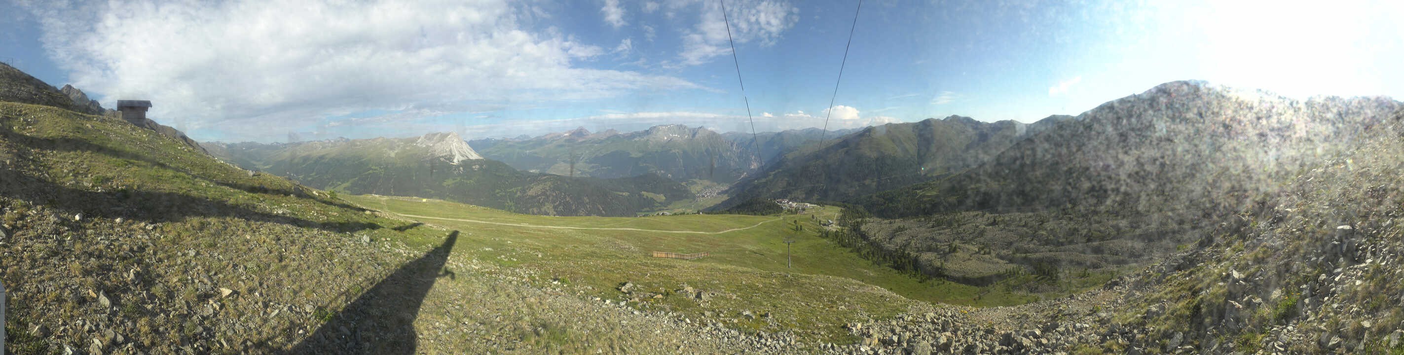 Archiv Foto Webcam Zirmbahn Nauders