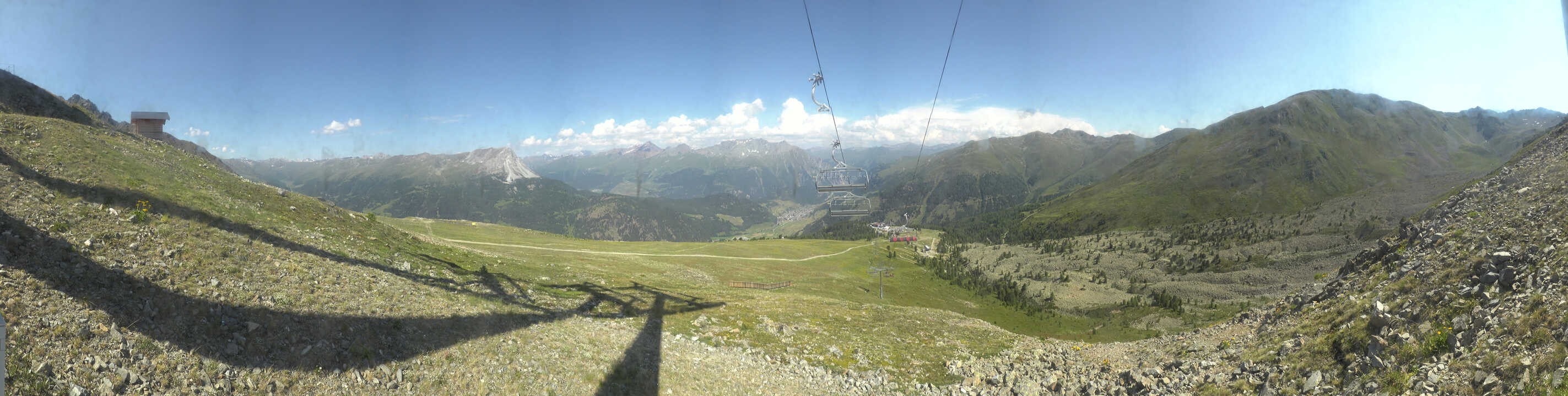 Archiv Foto Webcam Zirmbahn Nauders