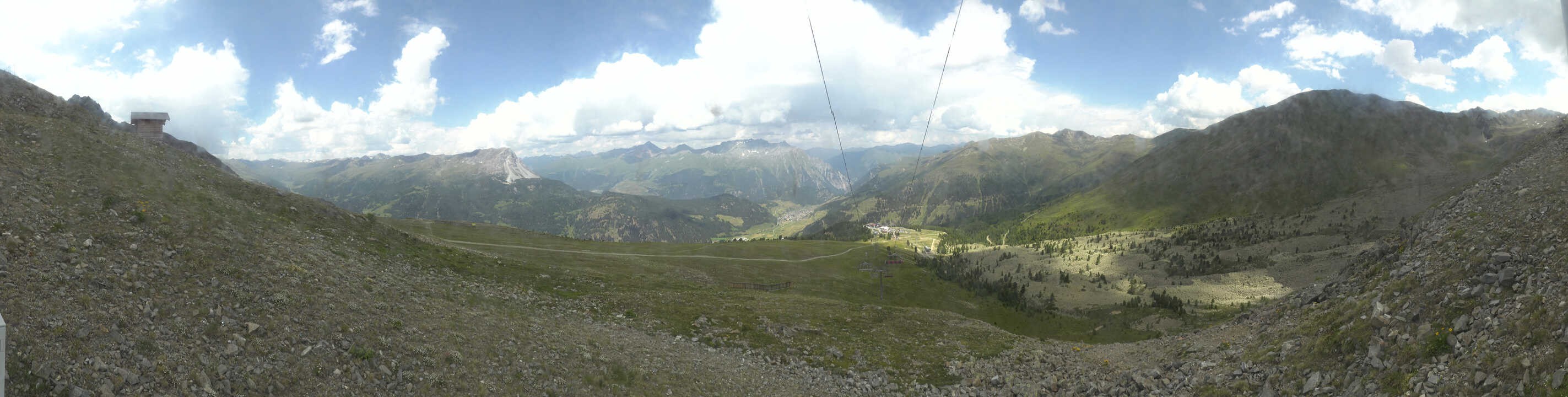 Archiv Foto Webcam Zirmbahn Nauders