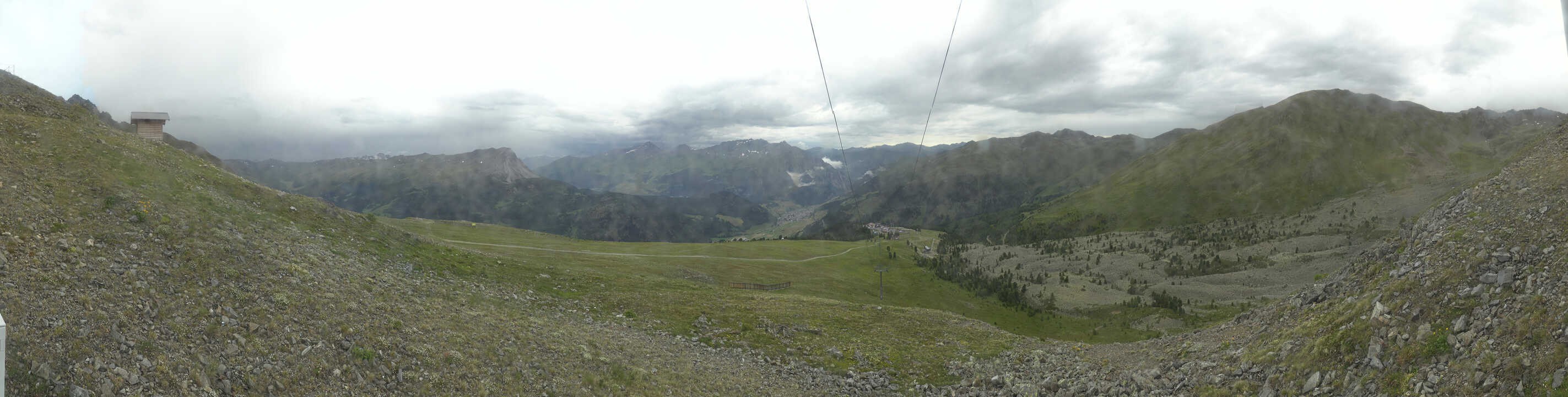 Archiv Foto Webcam Zirmbahn Nauders