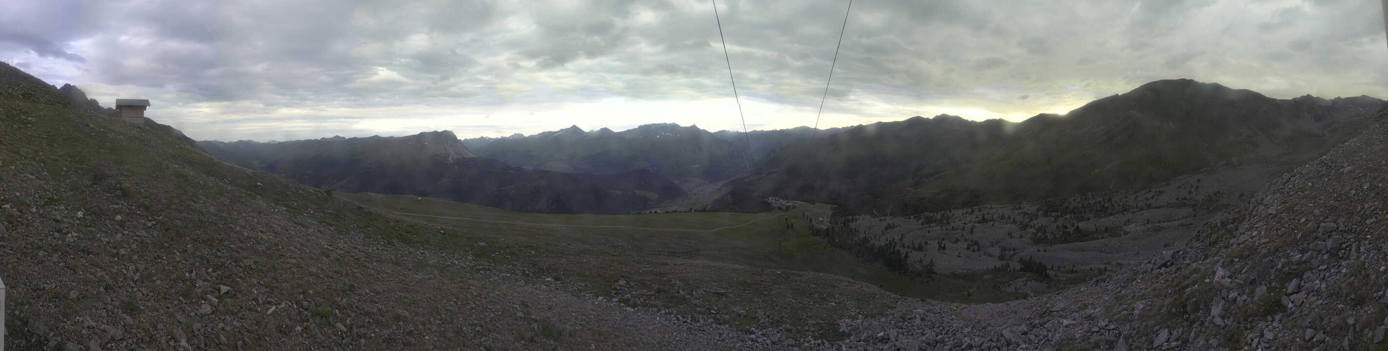 Archiv Foto Webcam Zirmbahn Nauders