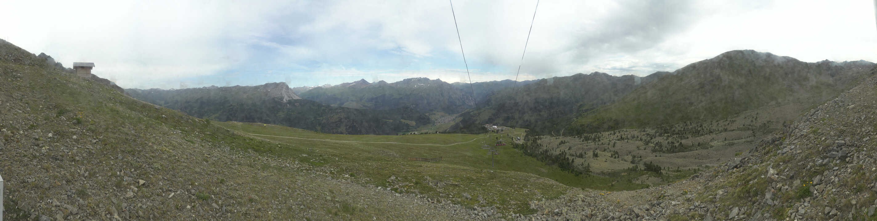 Archiv Foto Webcam Zirmbahn Nauders